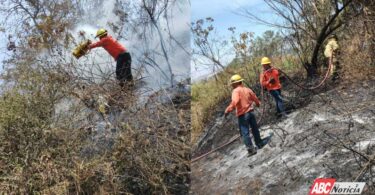 Avanza Gobierno de Nayarit en combate del incendio forestal en el Ejido El Tecolote