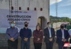 Colocación de la primera piedra para construcción de Juzgado Cívico