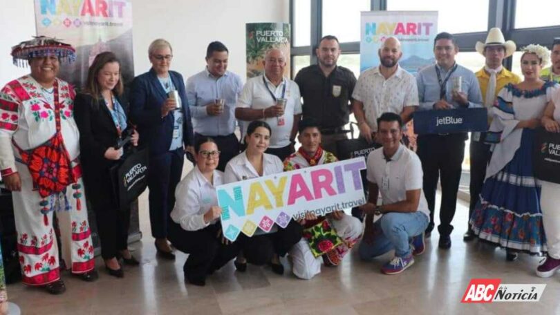 Nayarit presente en el vuelo inaugural de JetBlue