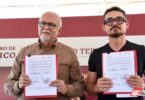 Navarro Quintero y SEDATU firmaron el Convenio para la Construcción del Estadio de Beisbol de Tepic en la colonia Santa Teresita