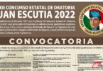 Realizará Congreso de Nayarit Concurso Estatal de Oratoria Juan Escutia 2022