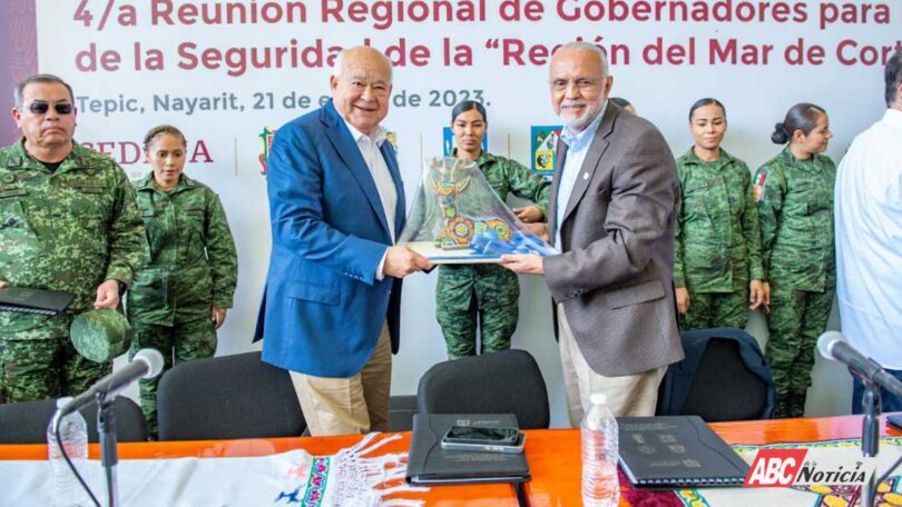 Recibe Navarro Quintero a gobernadores y gobernadora de la Región Mar de Cortés