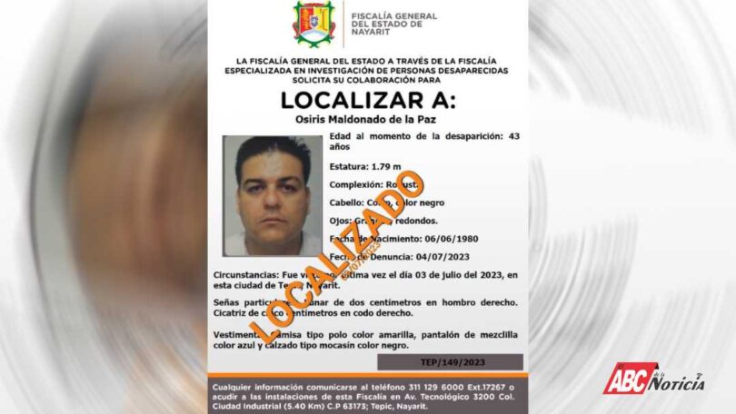 Localizan a persona desaparecida