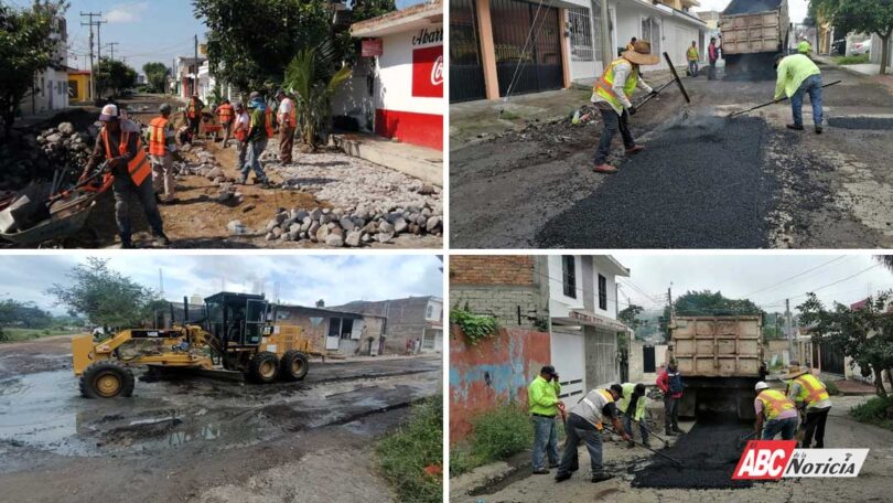 Alcanza Gobierno de Geraldine los 200km con Programa de Rehabilitación de Vialidades