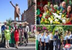 DIF Compostela participa en los actos cívicos de fiestas patrias