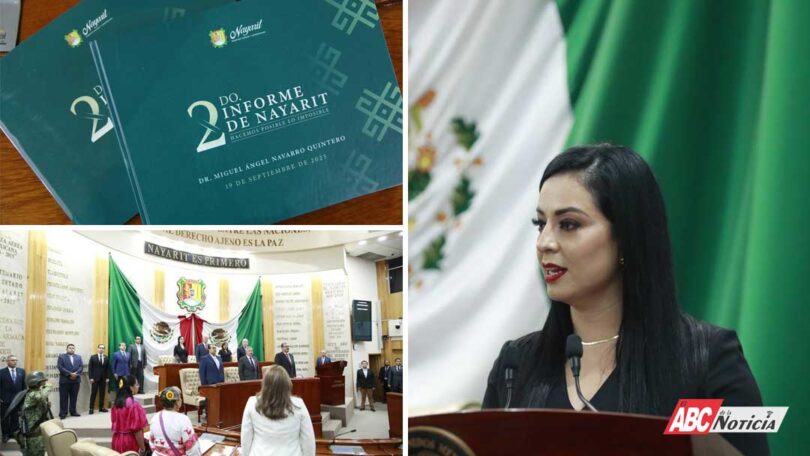 Recibe Poder Legislativo segundo Informe de Gobierno