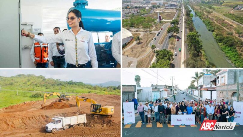 Geraldine y su gobierno han transformado Tepic con más de 100 acciones