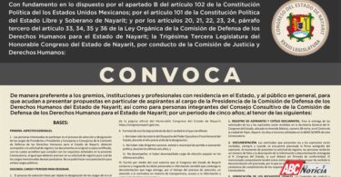 Designación de la Presidencia y Consejerías del Consejo Consultivo de la Comisión de Defensa de los Derechos Humanos para el Estado de Nayarit