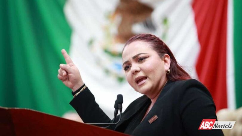 Nataly Tizcareño en el Congreso