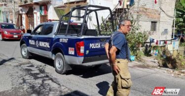 Atienden Bomberos de Nayarit una fuga de gas LP en la colonia Peñita de la capital nayarita
