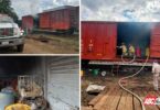 Sofocan Bomberos de Nayarit el incendio de un vagón de tren en Ixtlán de Río