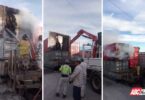 Sofocan Bomberos de Nayarit incendio de un vagón de tren en Tepic