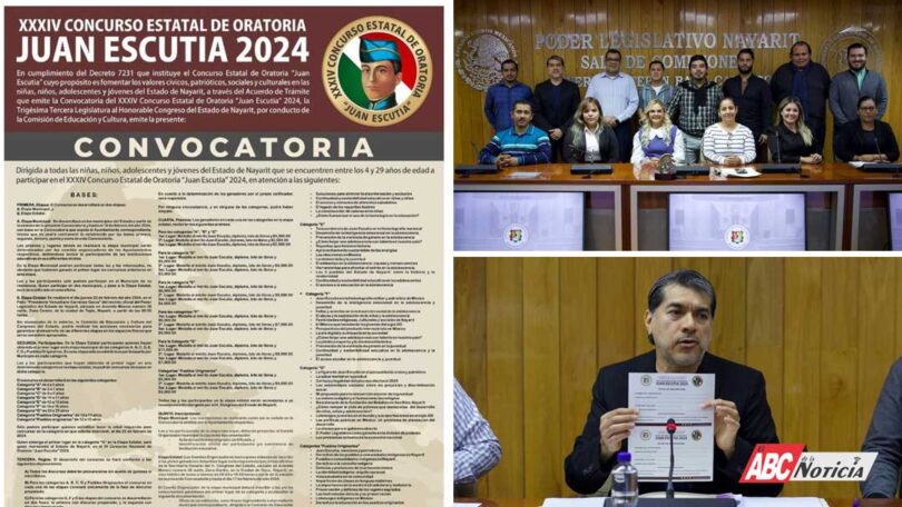 XXXIV Concurso Estatal de Oratoria Juan Escutia 2024