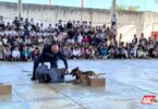 Realiza SSPC exhibición del trabajo de los caninos en materia de prevención y seguridad