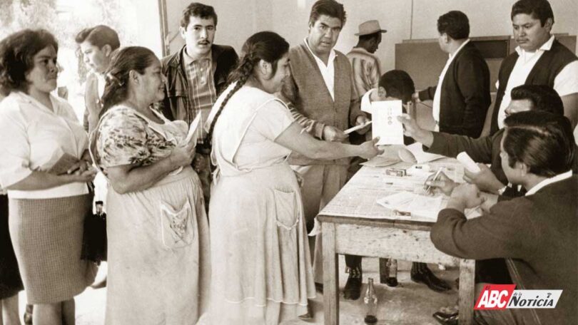 El voto femenino en México