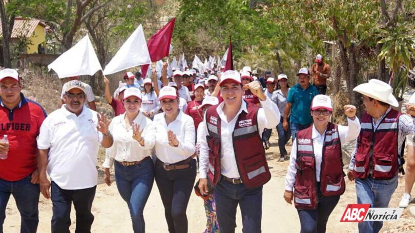 La gente de la sierra es sabia, reconoce a Héctor Santana como su próximo presidente municipal