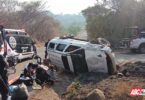 Atiende Policía Estatal accidente de tránsito en la carretera Uzeta - Santa Cruz de Camotlán
