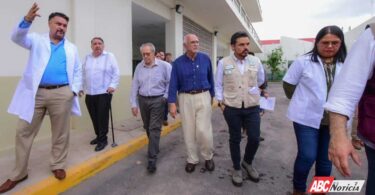 Supervisa Navarro Quintero los avances del Hospital Básico Comunitario de Tuxpan