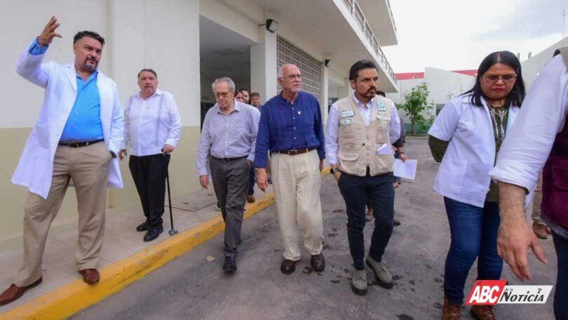 Supervisa Navarro Quintero los avances del Hospital Básico Comunitario de Tuxpan