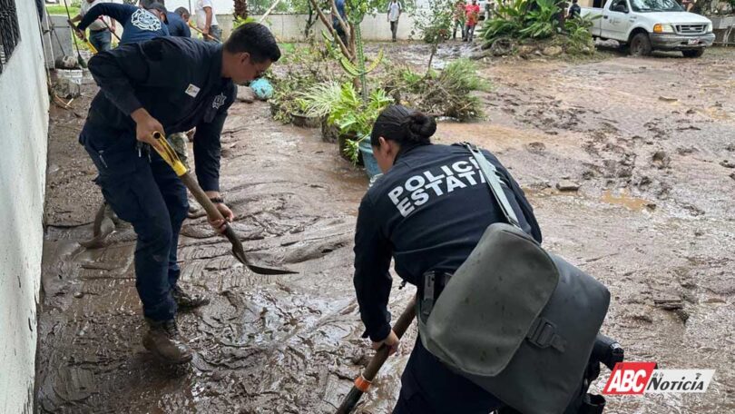 Brinda auxilio Gobierno de Nayarit tras las afectaciones generadas por las lluvias