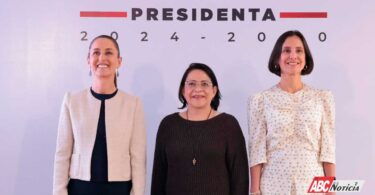 Claudia Sheinbaum presenta a Emilia Esther Calleja Alor como la primera mujer directora de la CFE