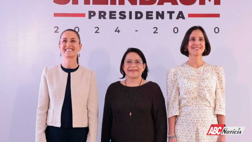 Claudia Sheinbaum presenta a Emilia Esther Calleja Alor como la primera mujer directora de la CFE