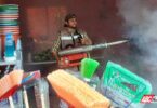 Continúan los trabajos de nebulización en Tepic para combatir el dengue