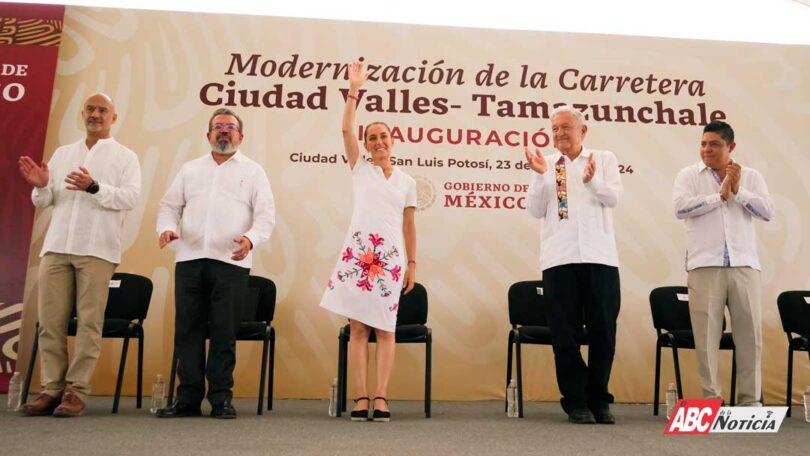 Continuar con la Cuarta Transformación quiere decir seguir apoyando a la huasteca potosina: Claudia Sheinbaum