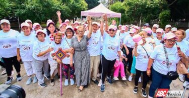 Impulsa Beatriz Estrada bienestar y salud de personas adultas mayores con las Olimpiadas de Oro