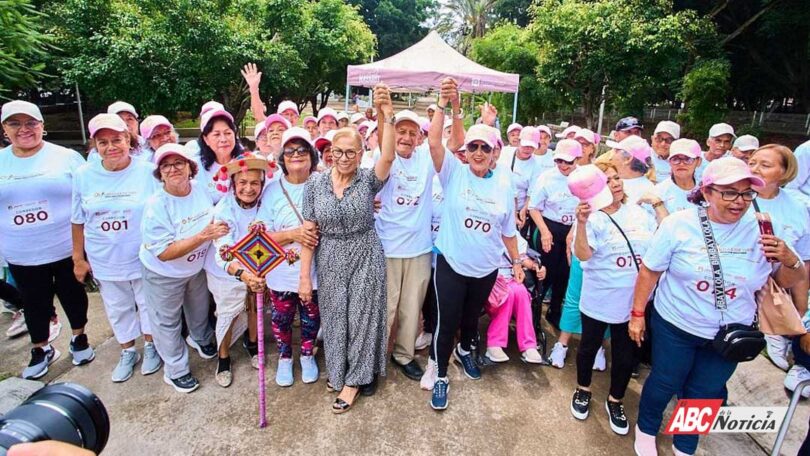 Impulsa Beatriz Estrada bienestar y salud de personas adultas mayores con las Olimpiadas de Oro