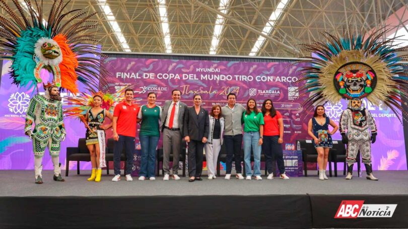 CONADE y Gobierno de Tlaxcala presentan la final de Copa del Mundo de Tiro con Arco 2024