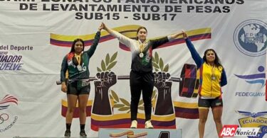 ¡Campeona panamericana! Tres medallas de oro para Valeria Iñiguez