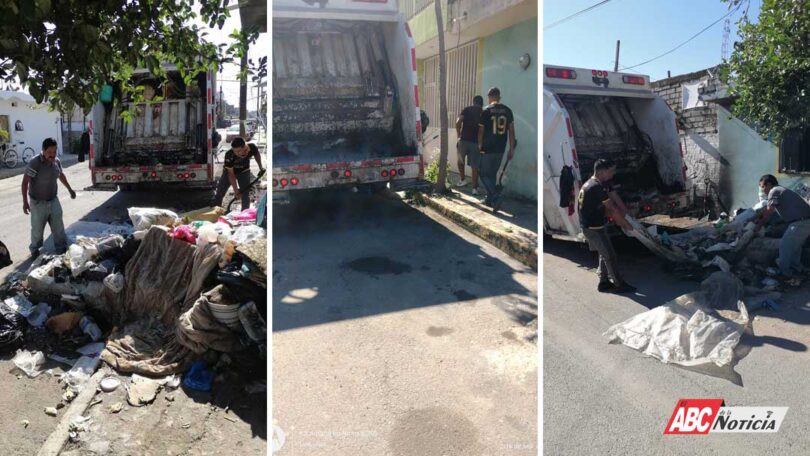 Gobierno de Tepic atiende reportes de acumuladores de basura