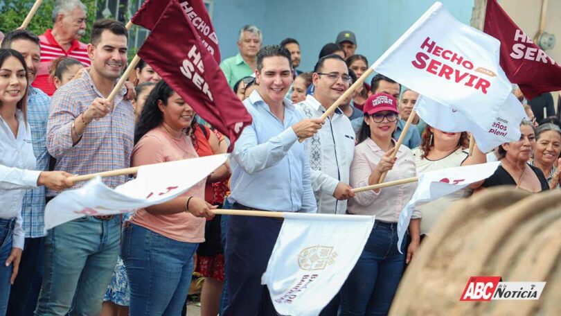 Héctor Santana arranca la cuarta obra de su gobierno