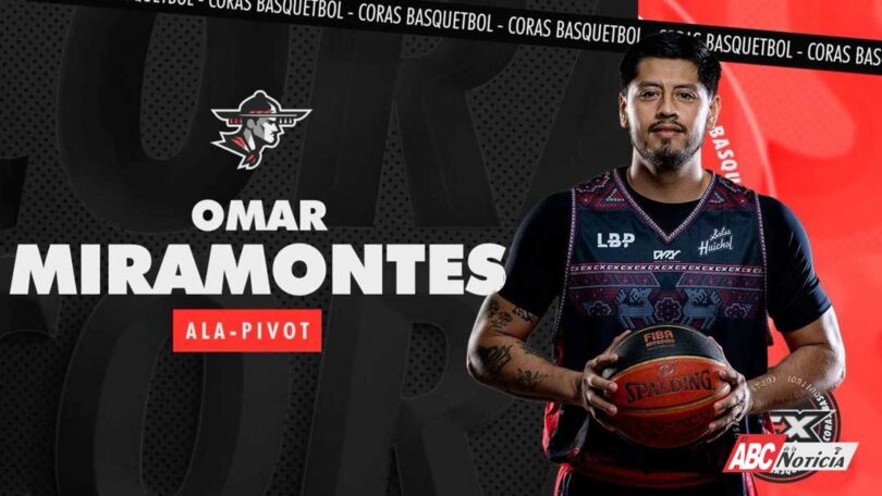 Omar Miramontes: orgullo nayarita y estandarte de Coras Básquetbol