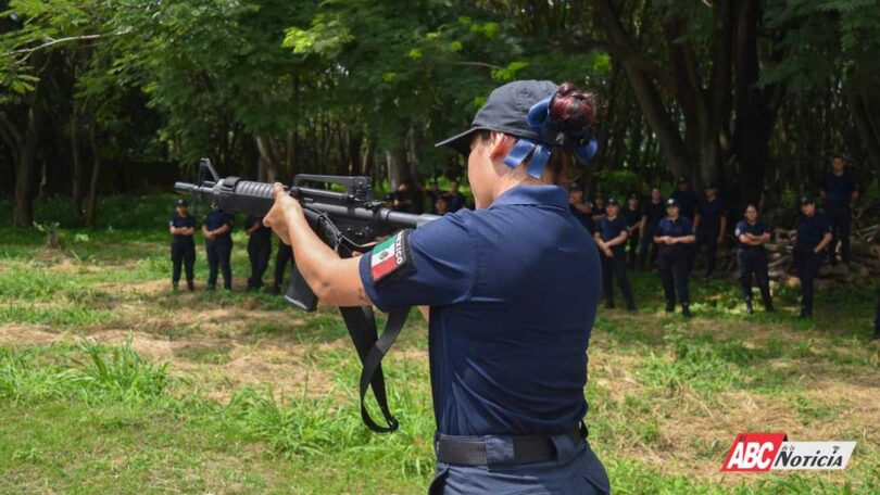 Realiza SSPC capacitación en armamento y práctica de tiro policial