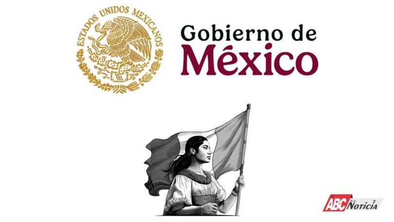 Una joven mexicana será el emblema de la primera mujer presidenta de México, Claudia Sheinbaum Pardo