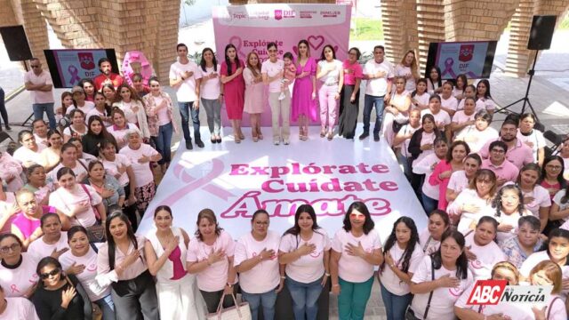 Geraldine conmemora el Día Mundial de la Lucha contra el Cáncer de Mama