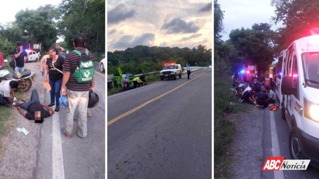 Trabajo coordinado salvaguarda la integridad de dos personas tras un hecho de tránsito en San Blas