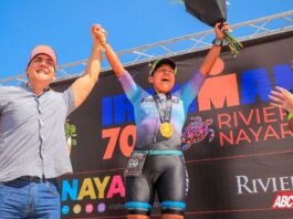 Héctor Santana cierra con éxito total el Ironman 70.3 Riviera Nayarit