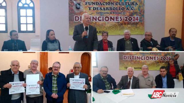 DISTINCIONES 2024… Celso premia a los mejores Nayaritas