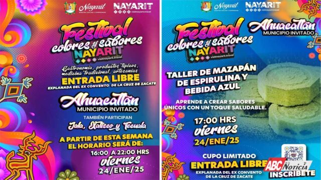 Festival de Colores y Sabores de Nayarit: Cuarta Edición invitado Ahuacatlán