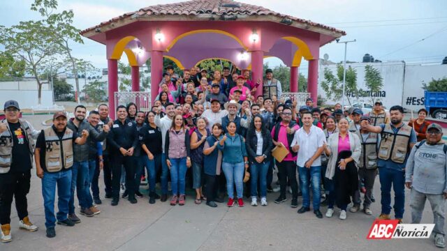 Héctor Santana cumple su promesa: Más de 120 trabajadores limpian Jardines del Sol