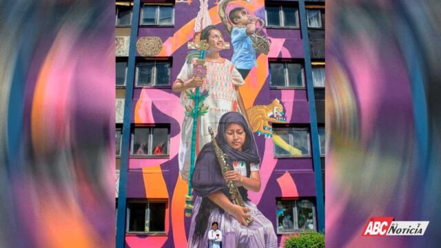 Muralista oaxaqueño nominado en Francia al Mejor Mural del Mundo