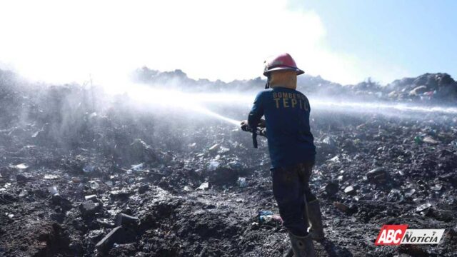 Liquidado el incendio en El Iztete, informa Geraldine Ponce