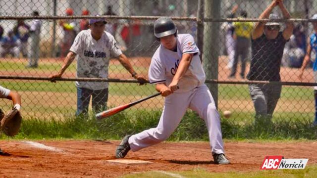 Oficializan roles de juego para el Estatal de Béisbol