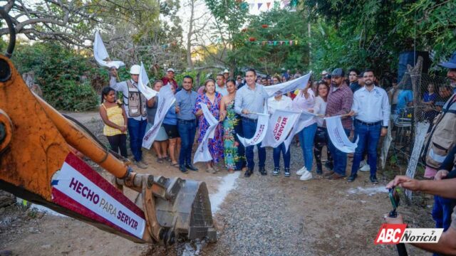 Vamos a regresarle la dignidad a El Coatante: Héctor Santana arranca obra de alcantarillado