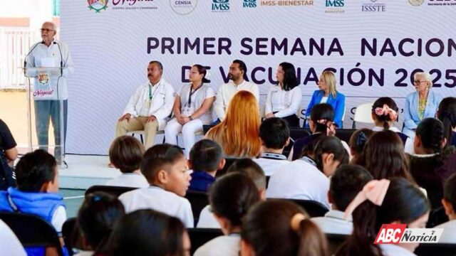 Arranca en Nayarit la Primera Semana Nacional de Vacunación 2025