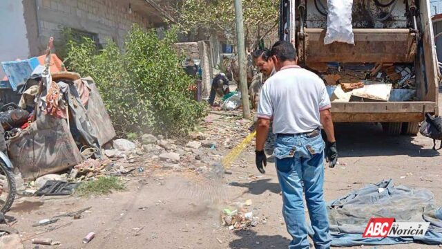 Gobierno de Tepic atiende de inmediato reporte de basura acumulada en la colonia Comerciantes