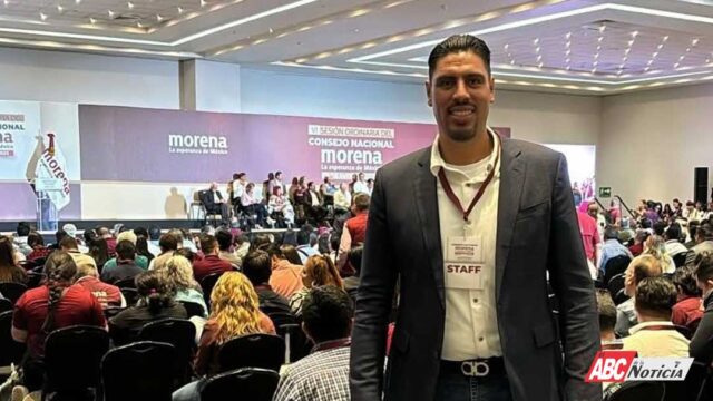 Gustavo Ayón lleva la voz de Compostela a la VI Sesión del Consejo Nacional de Morena en la CDMX
